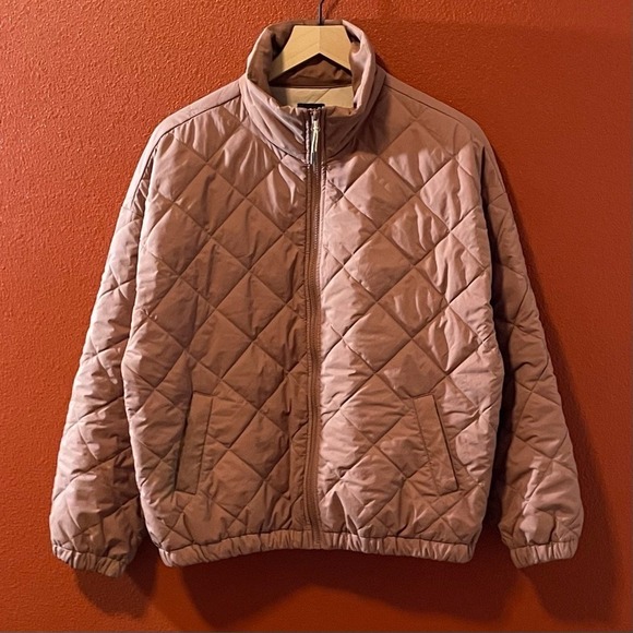 Vuori Jackets & Blazers - Vuori Women's Echo Insulated Quilted Full Zip Maeve Terracotta Bomber Jacket